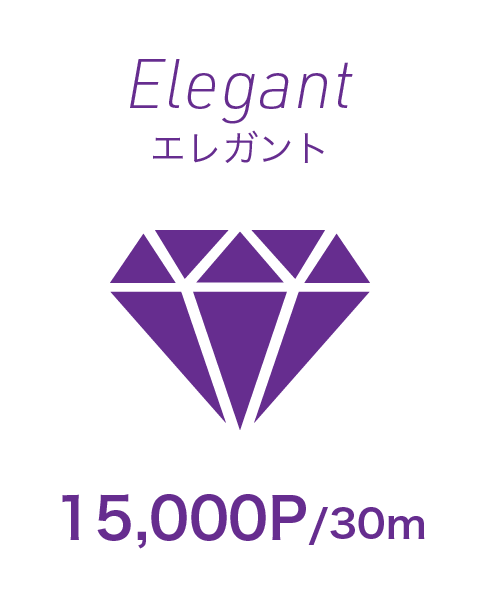 エレガント｜15,000P/30m